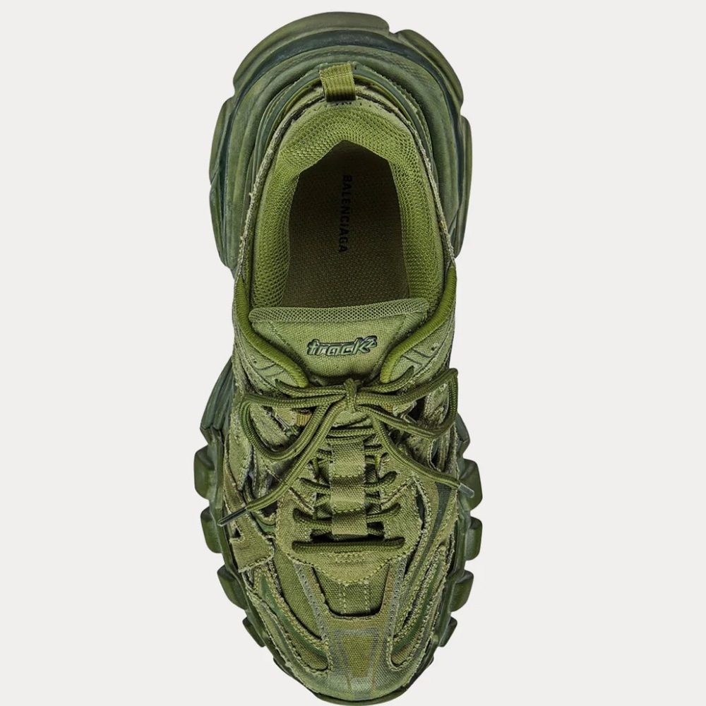 Balenciaga ‘Green’ Track 2 Sneakers - Picture 4 of 5
